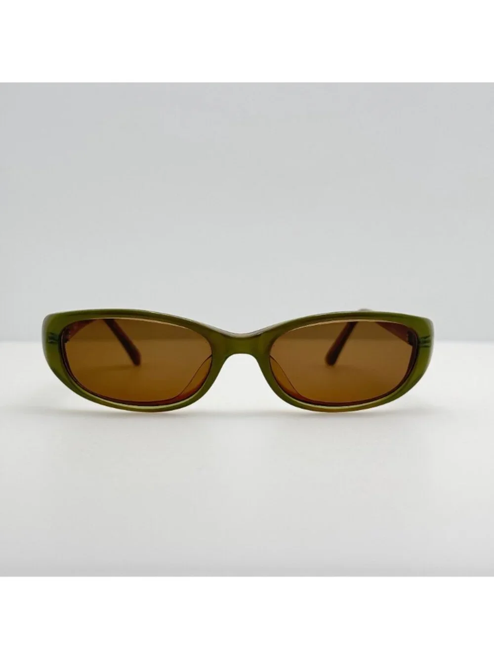 Dita Sunglasses Pearl Green Orange Vintage Retro